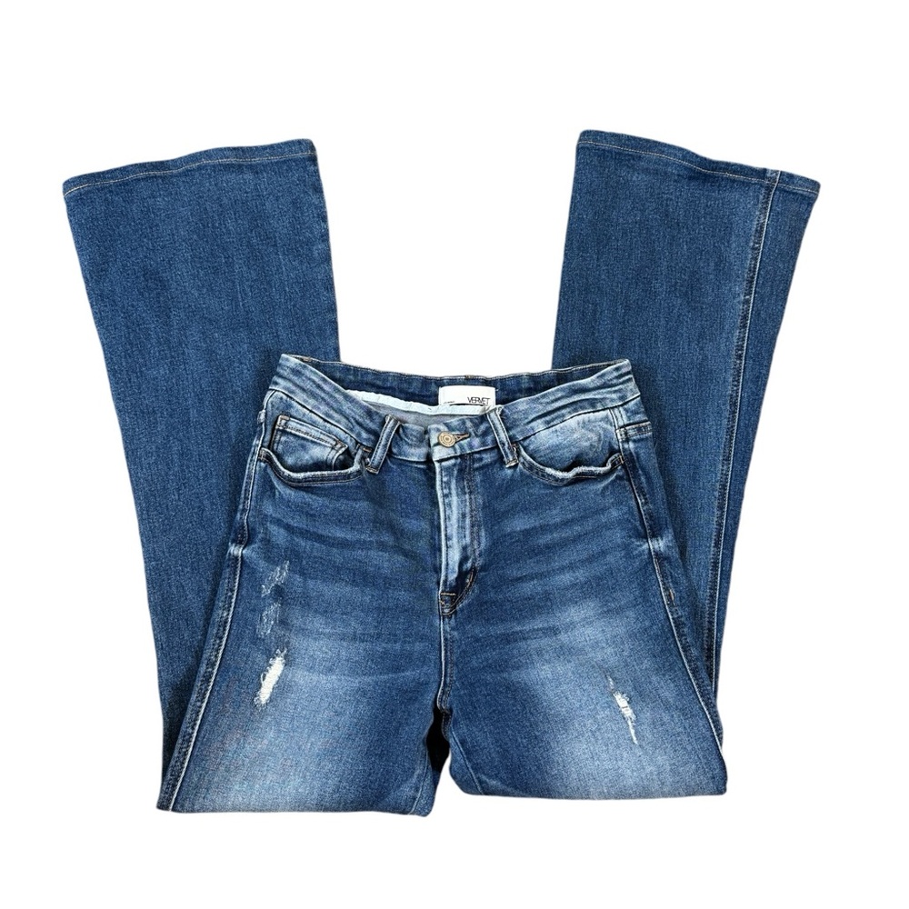 Vervet Dark Wash High Rise‎ Flare Jeans